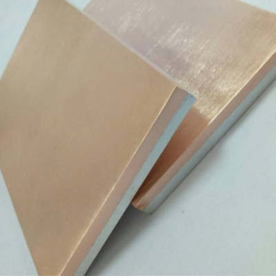 DIN Copper Clad Sheet แผ่นทองเหลืองหุ้ม Boiler Tubesheet สำหรับใช้ในอุตสาหกรรมเคมี