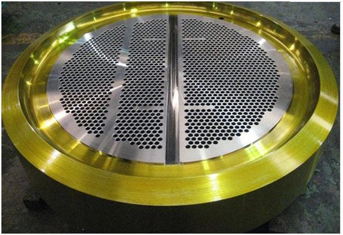 DIN Copper Clad Sheet แผ่นทองเหลืองหุ้ม Boiler Tubesheet สำหรับใช้ในอุตสาหกรรมเคมี