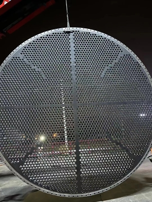 Gr5 Gr7 Gr9 Titanium Tubesheet เหล็กกล้าคาร์บอน Gr70 Exchanger Tube Sheet