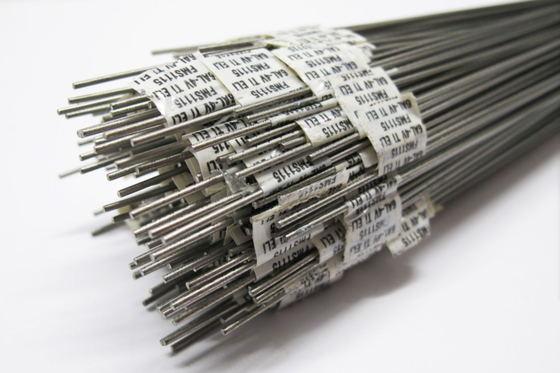 ERTi1 ERTi2 ERTi5 Titanium Alloy Titanium Welding Rods Wires สำหรับการเชื่อม TIG MIG