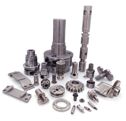Gr1 Gr2 Gr5 Gr7 Titanium Alloy CNC Machining Parts ใบพัดไทเทเนียม