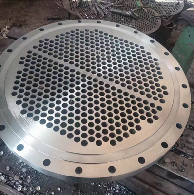 แผ่นท่อแลกเปลี่ยนความร้อนแบบระเบิดผูกมัด Nickel Hastelloy C276 Tube Sheet SA 516