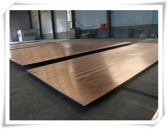 TUV Copper Clad Stainless Steel Sheet 2-12mm Heat Boiler Tube Sheet Steam Burbine