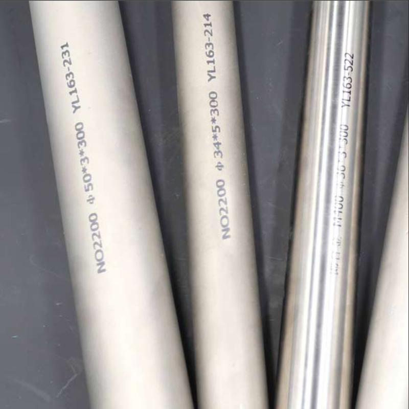 Inclloy 840 800 825 ท่อโลหะผสมนิกเกิล Astm B619 Uns N10276 เครื่องทำความร้อนไฟฟ้าแบบเชื่อม