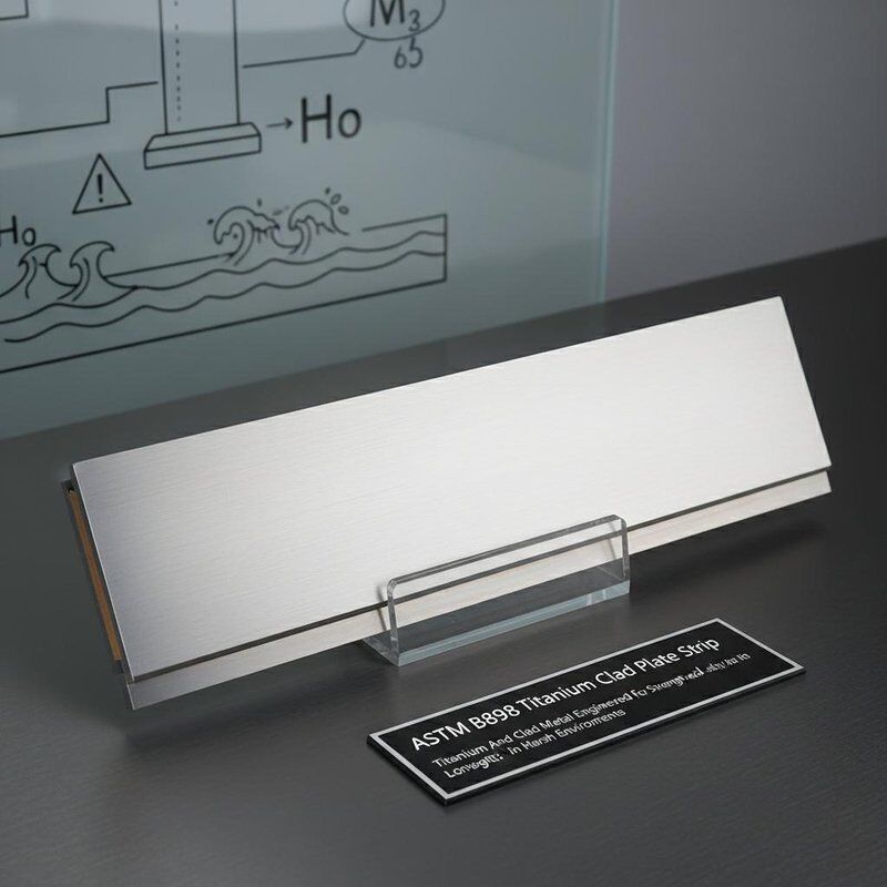 ASTM B898 ทิตาเนียมเคลือบแผ่นสตรีป ทิตาเนียมและโลหะเคลือบออกแบบเพื่อความแข็งแรงและอายุยืนในสภาพแวดล้อมที่รุนแรง
